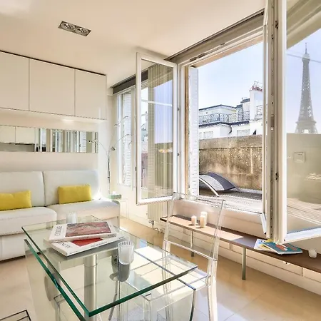 Designed With Ac-terrasse Vue Tour Eiffel * Paříž